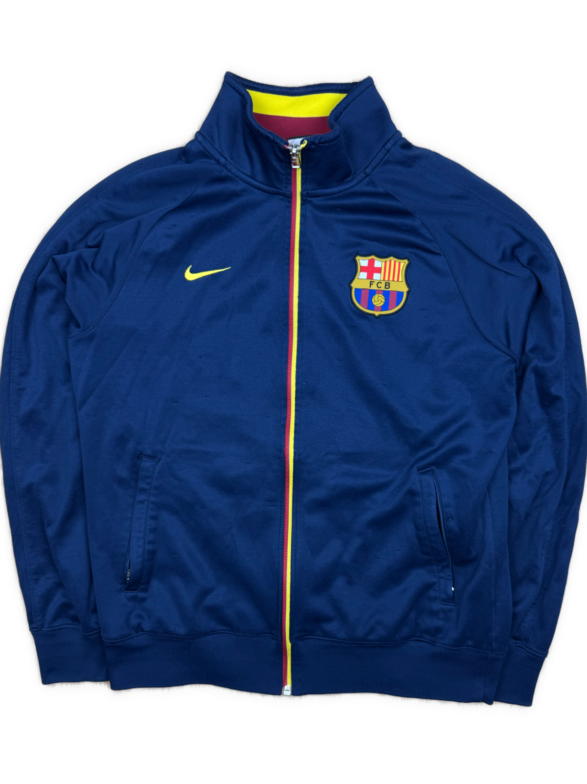 vintage Nike Fc Barcelona trackjacket {M}