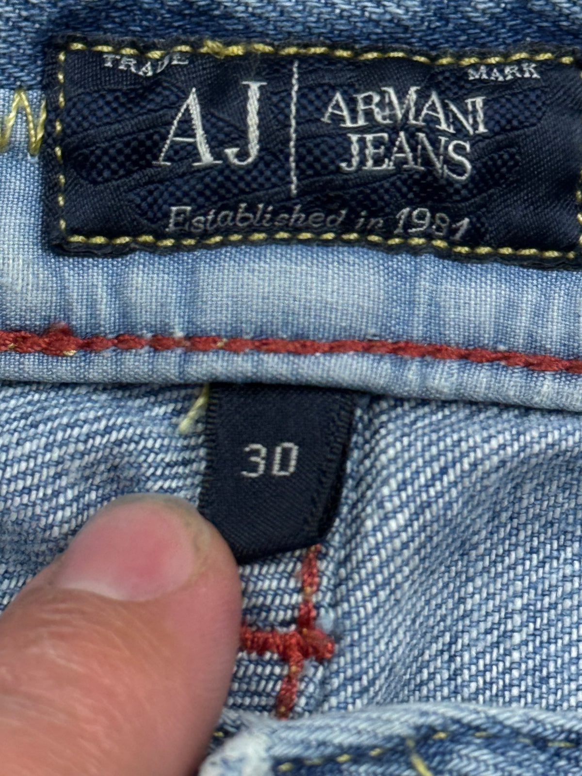 vintage Armani jeans