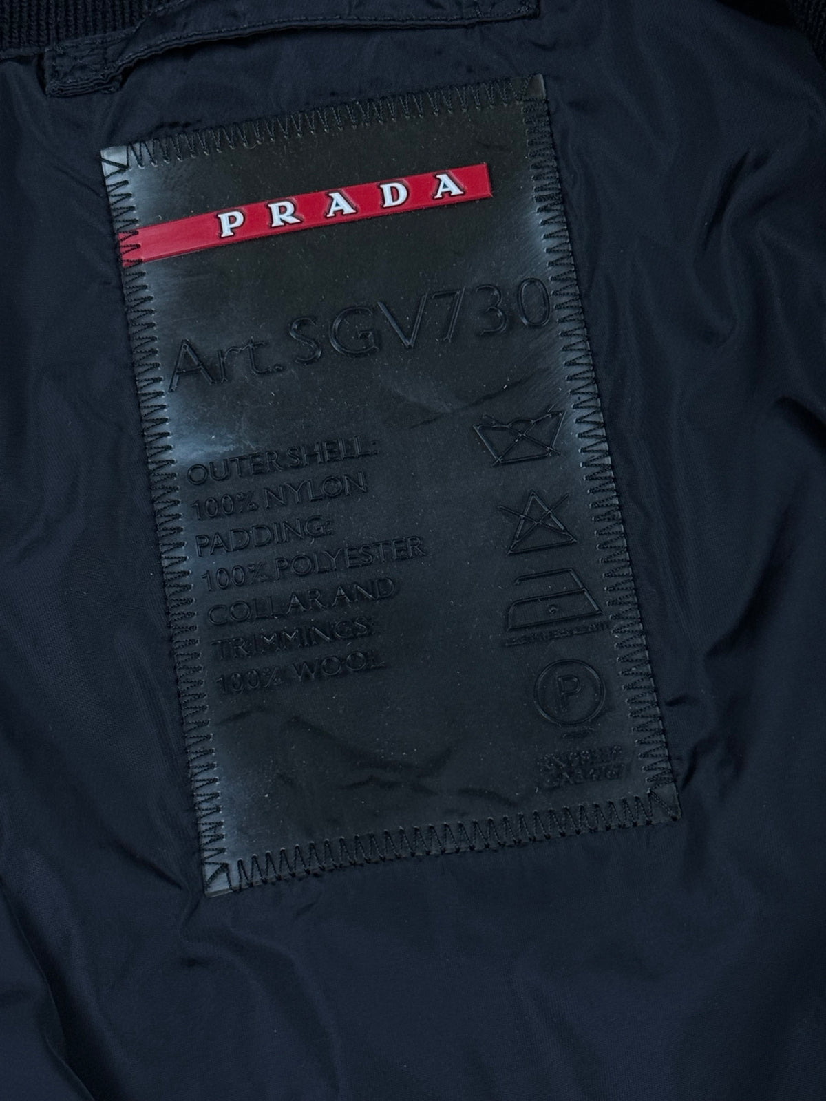 vintage Prada bomber