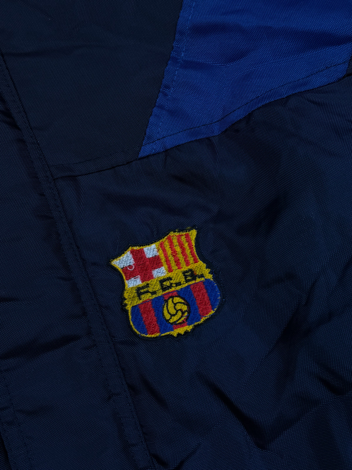 vintage Kappa Fc Barcelona windbreaker {L}