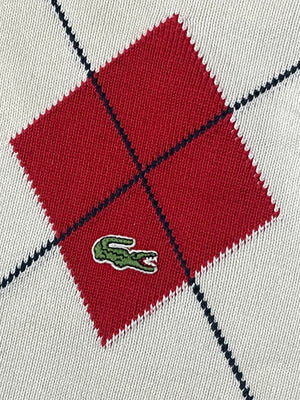 vintage Lacoste knittedsweater {L}