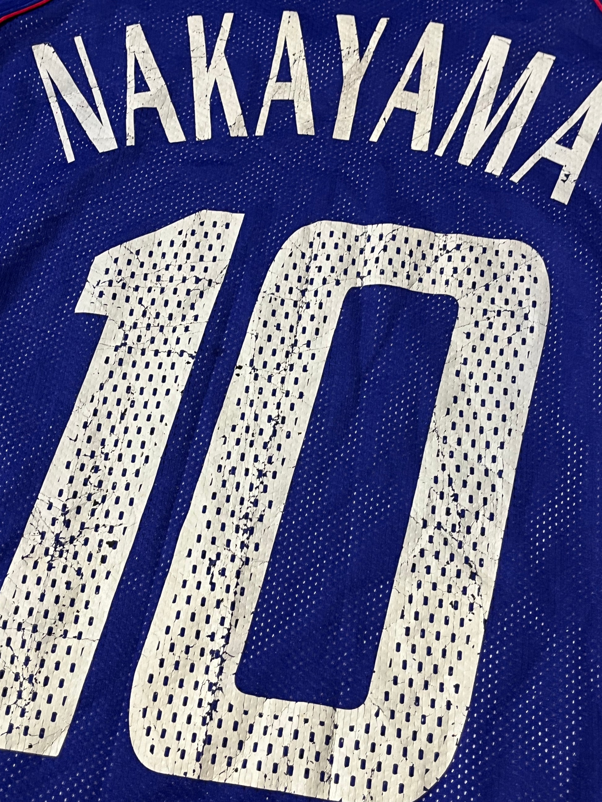 vintage Adidas Japan NAKAYAMA10 2002-2003 home jersey {L}