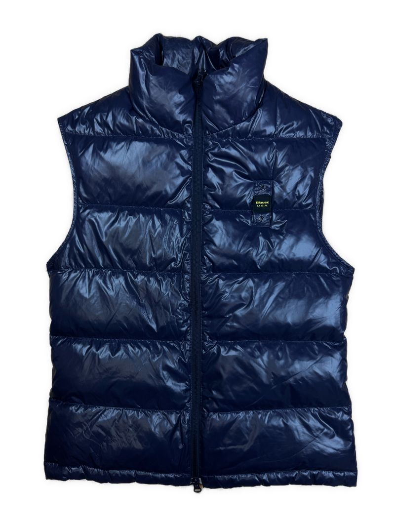 vintage Blauer vest {S}