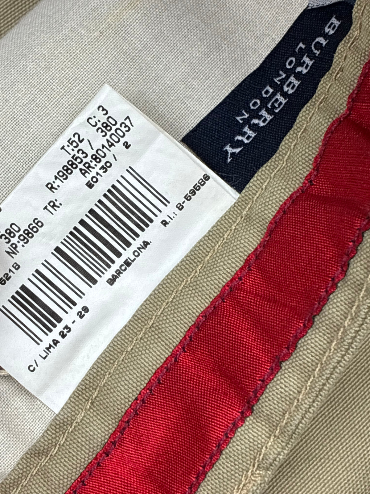 vintage Burberry jeans {L}