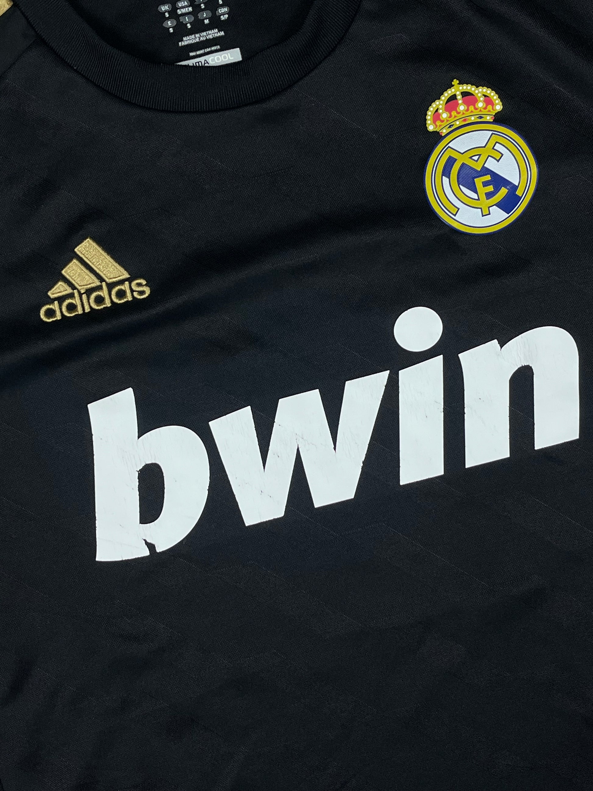 vintage Adidas Real Madrid 2011-2012 away jersey {S}