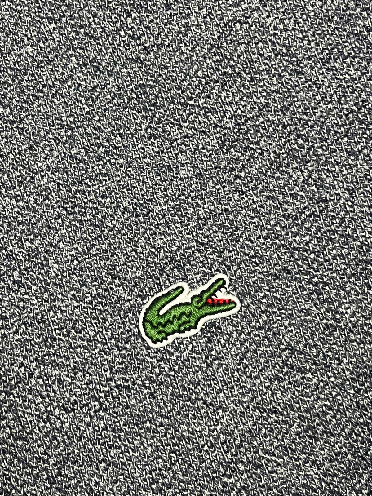 grey Lacoste sweatjacket {S}