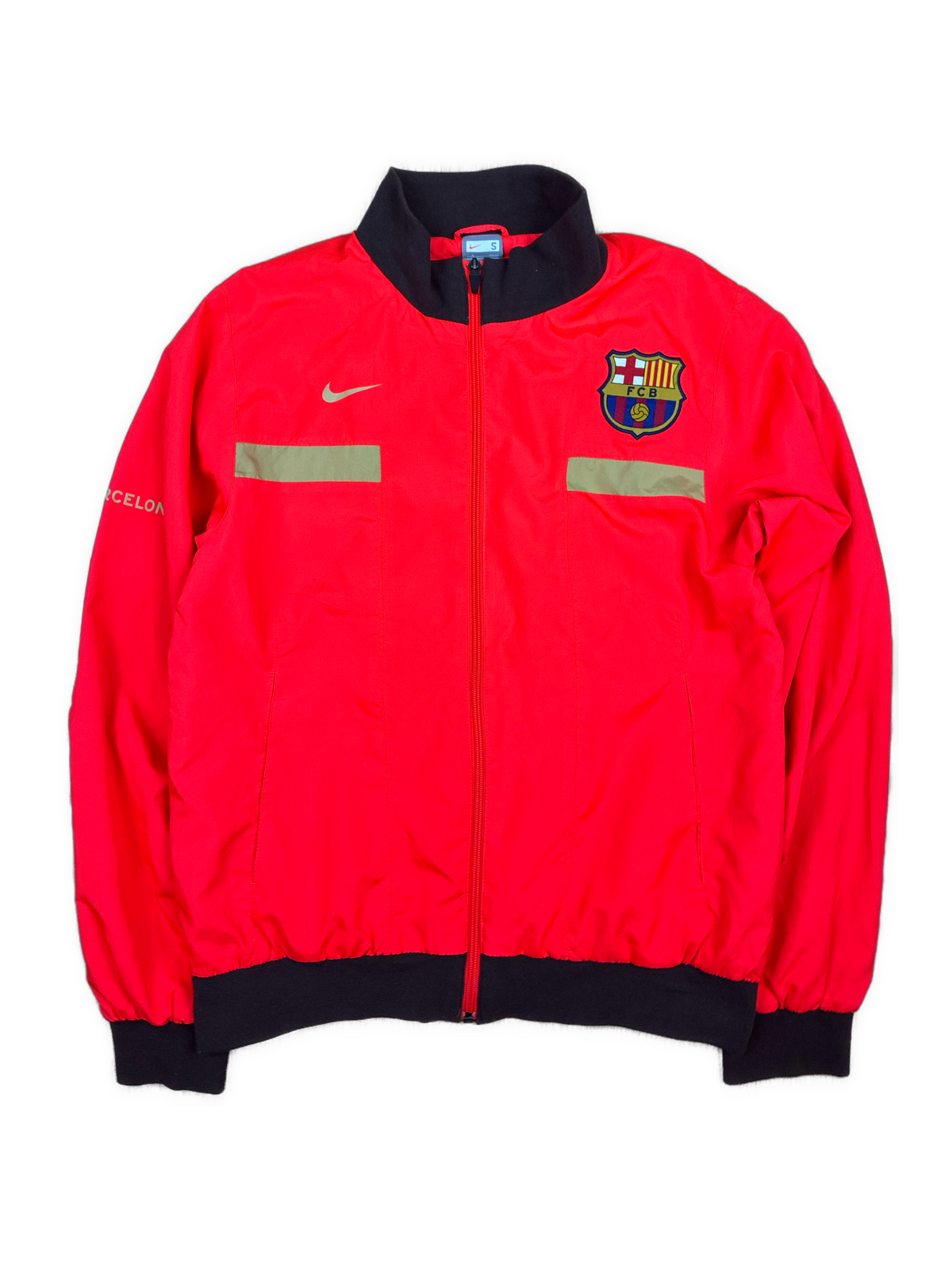 vintage Nike Fc Barcelona windbreaker {S}