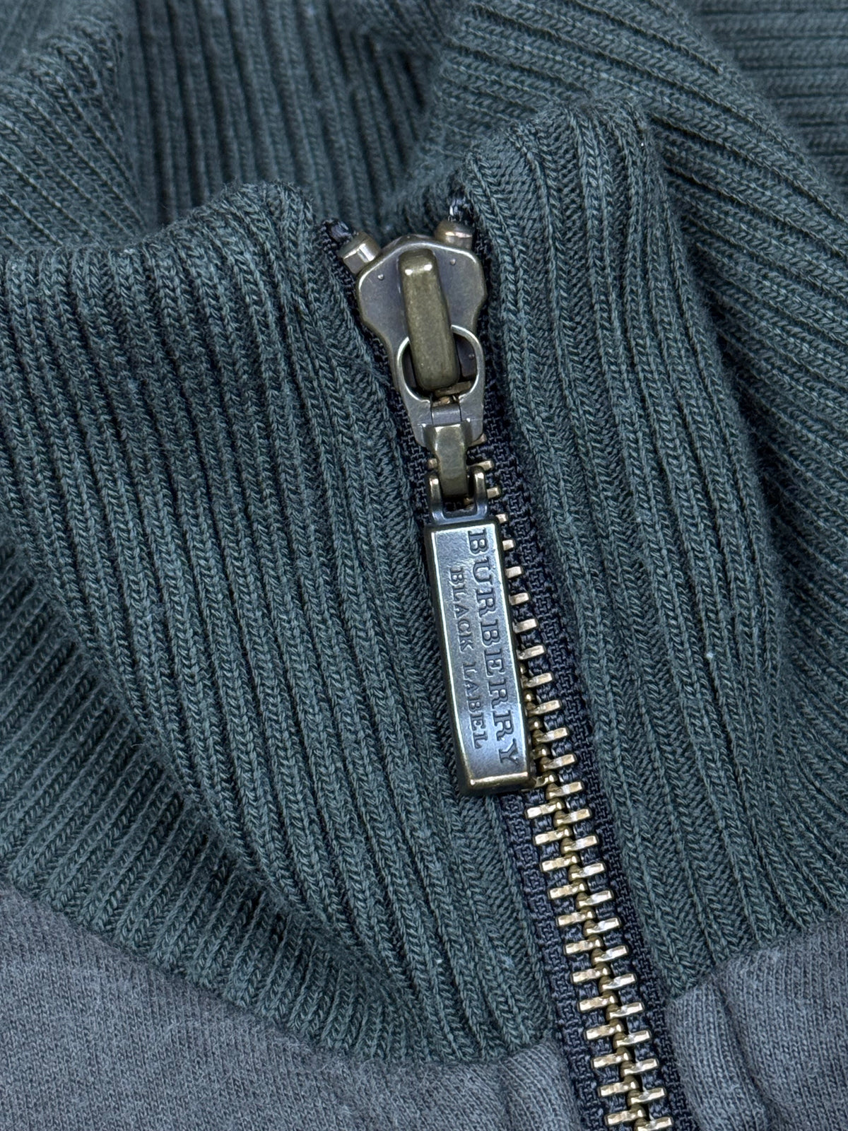 vintage Burberry Black Label sweatjacket {S}