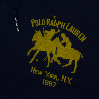 vintage navyblue Polo Ralph Lauren hoodie {L}