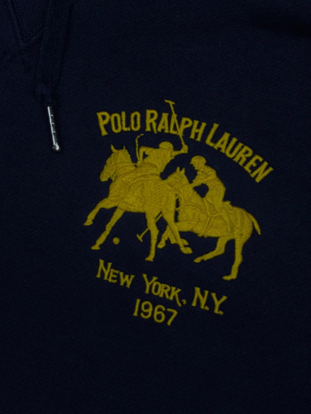 vintage navyblue Polo Ralph Lauren hoodie {L}