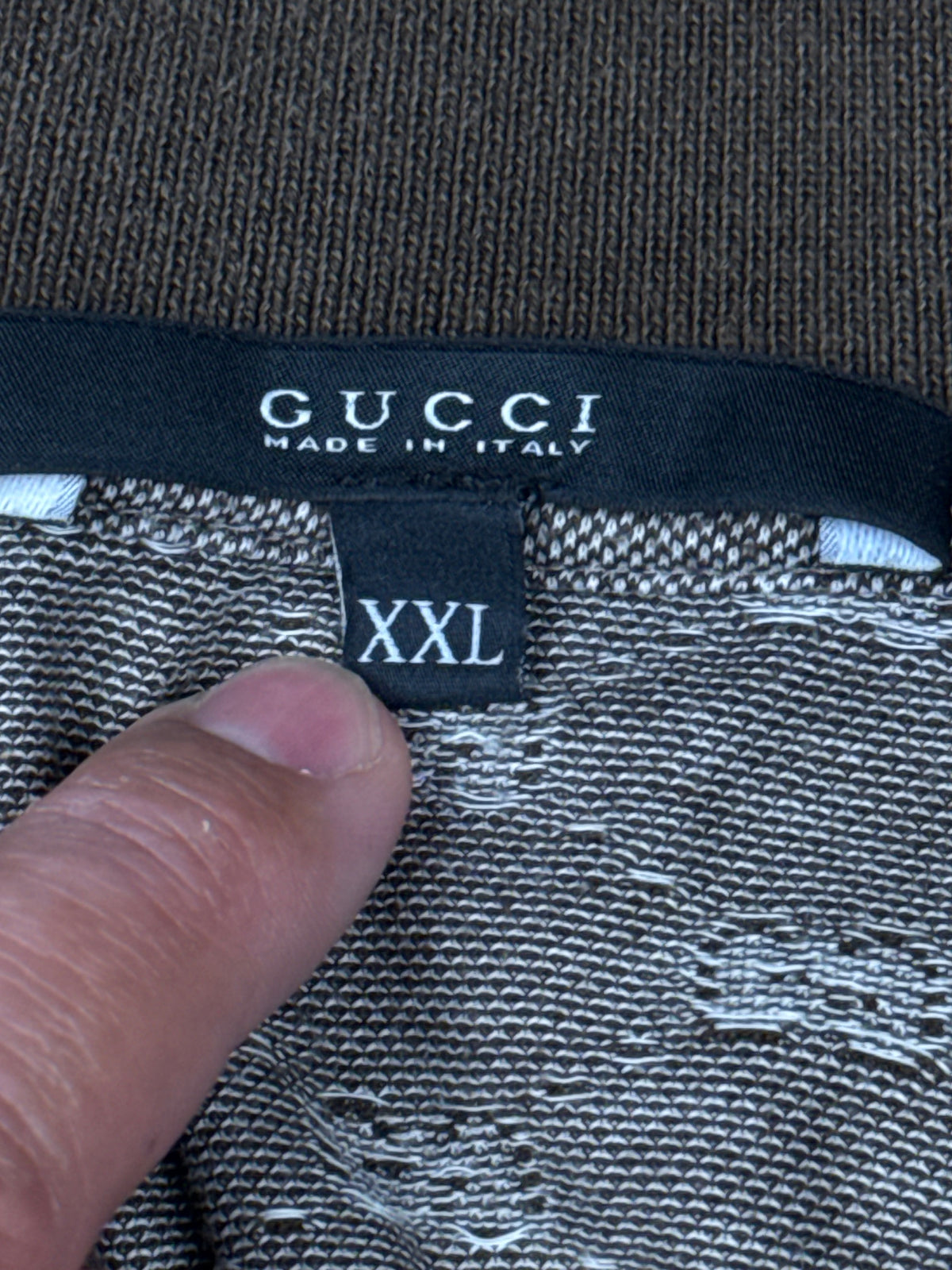vintage Gucci monogram polo