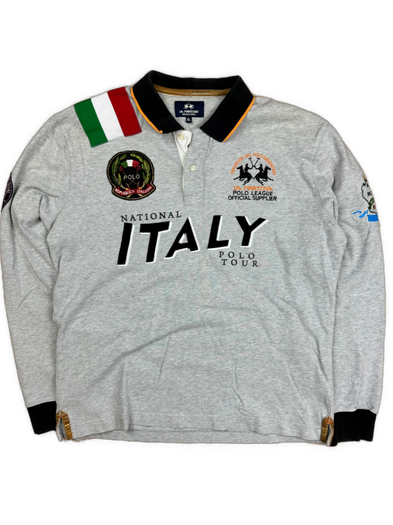 vintage La Martina polo long {L}