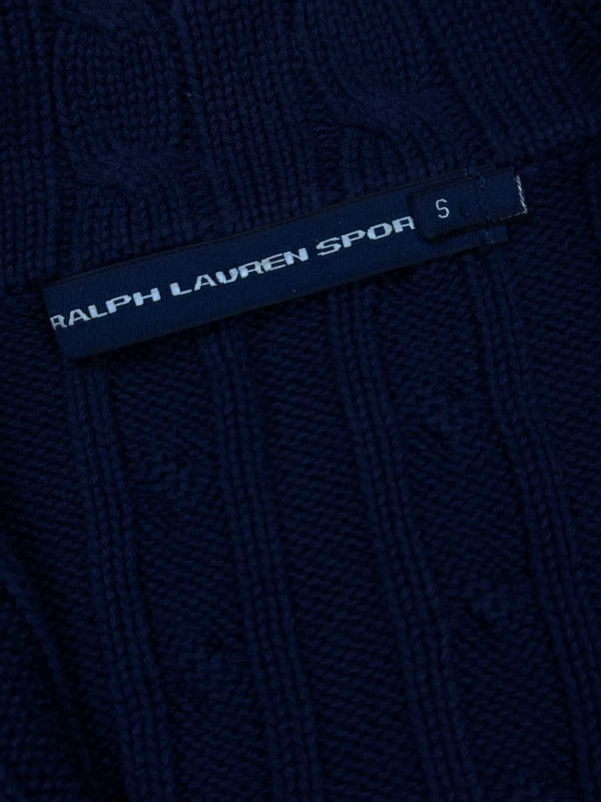 vintage navyblue Polo Ralph Lauren sweatjacket {S}