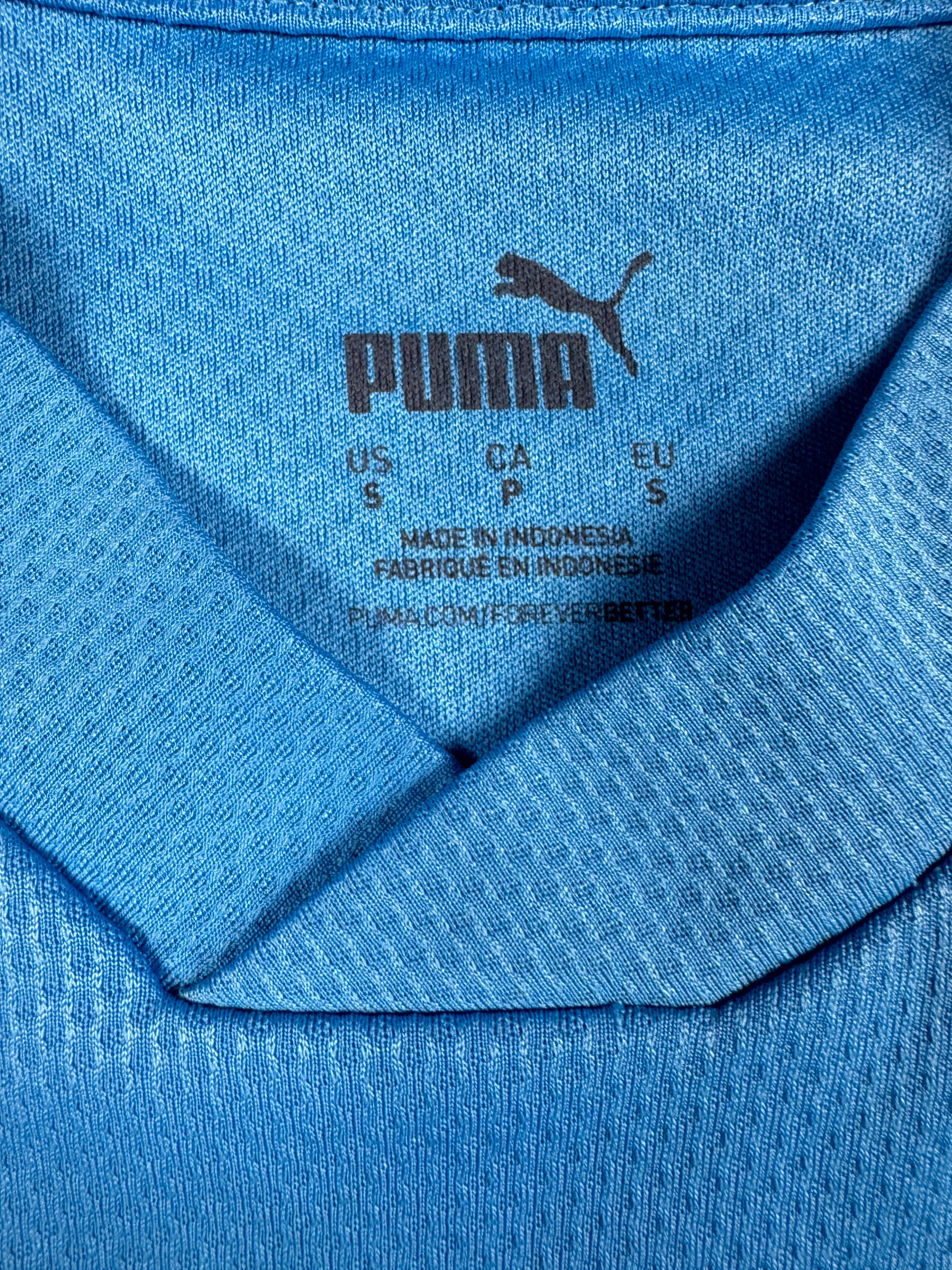 babyblue Puma Olympique Marseille trainingjersey {S}