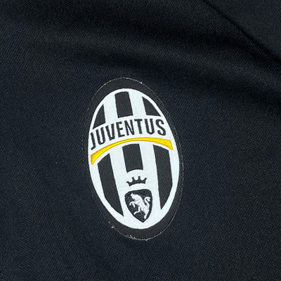 black Adidas Juventus Turin trackjacket {S}