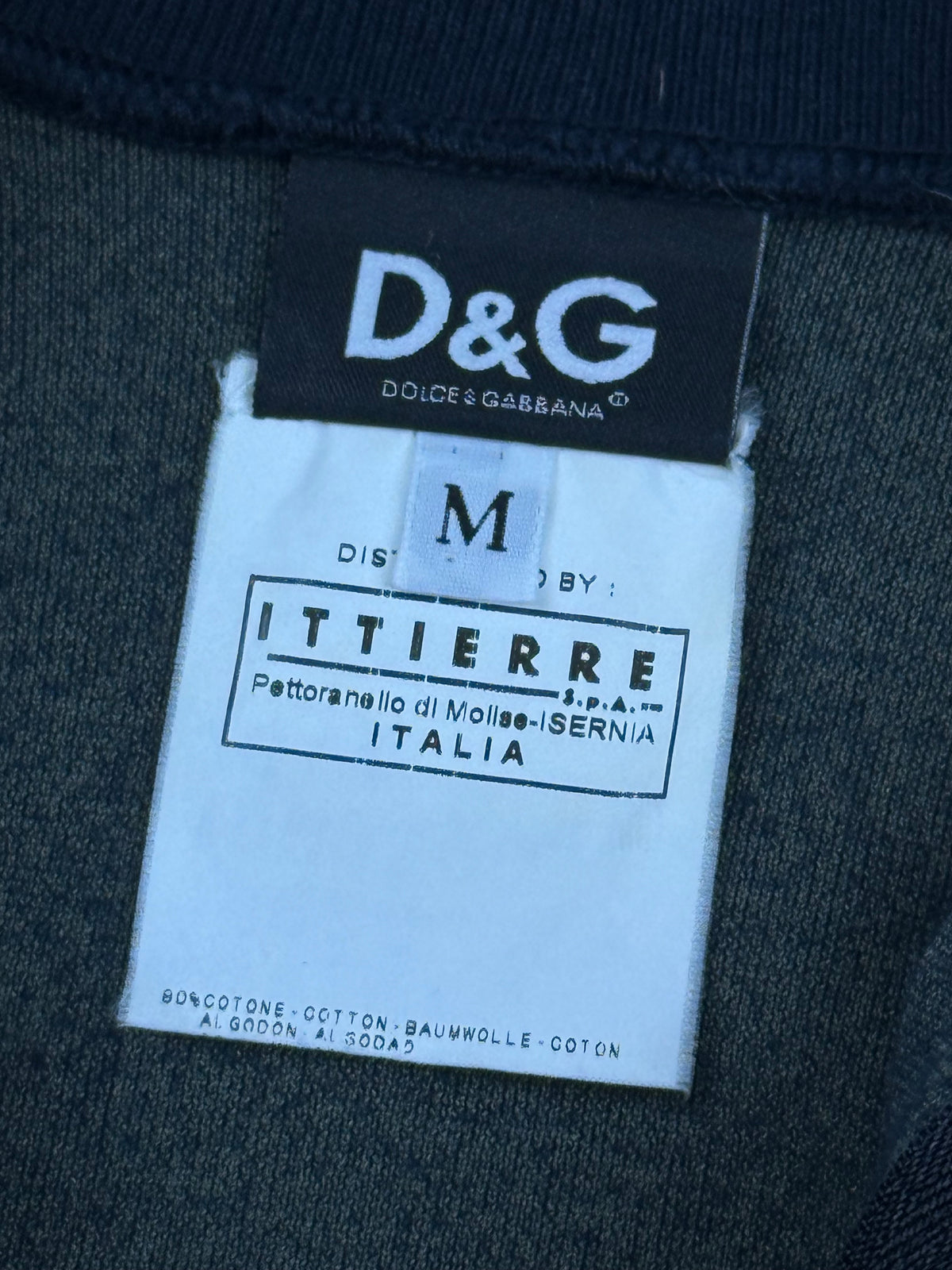 vintage navyblue Dolce & Gabbana velour jacket
