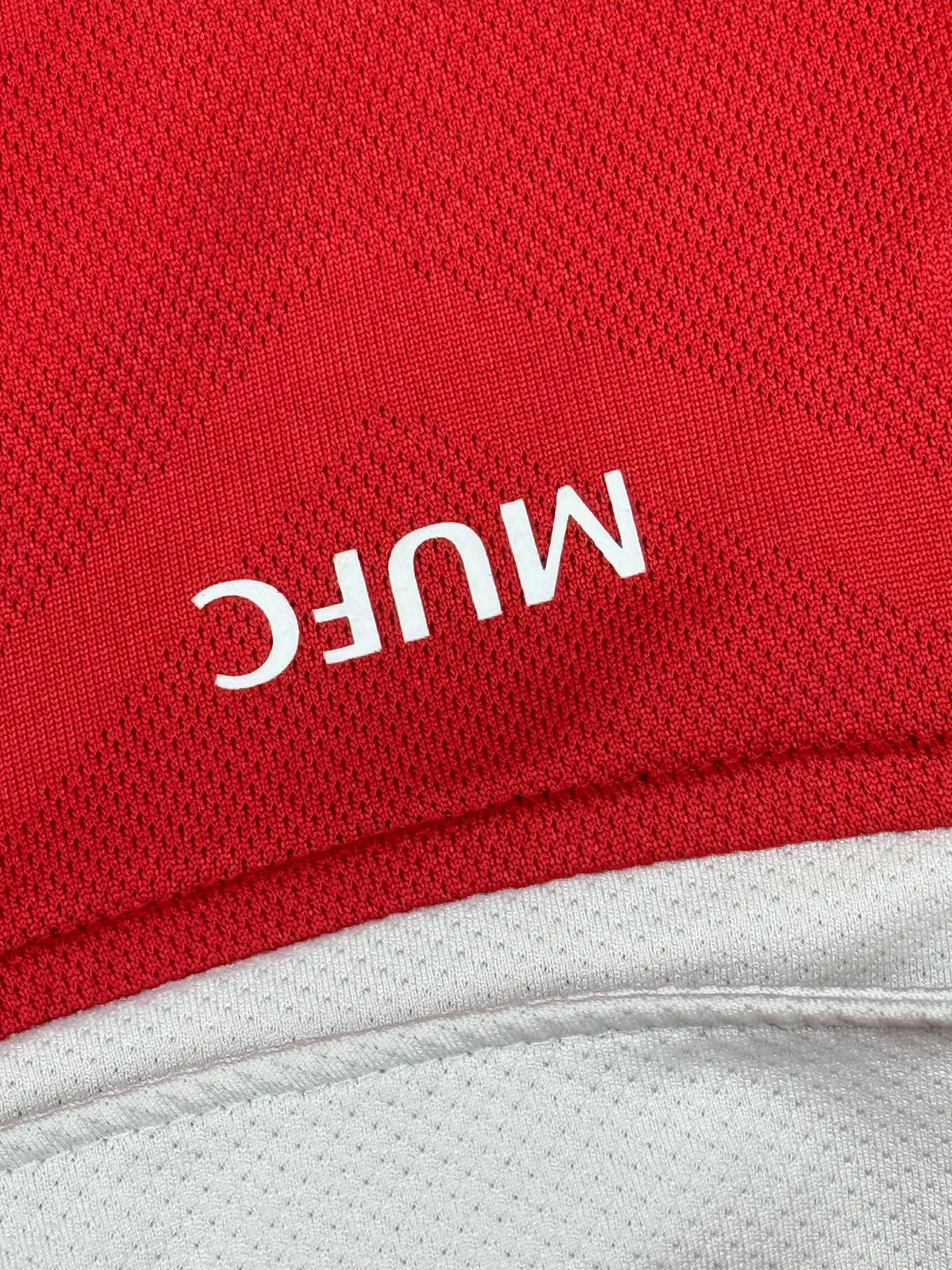 vintage Nike Manchester United home jersey {S}