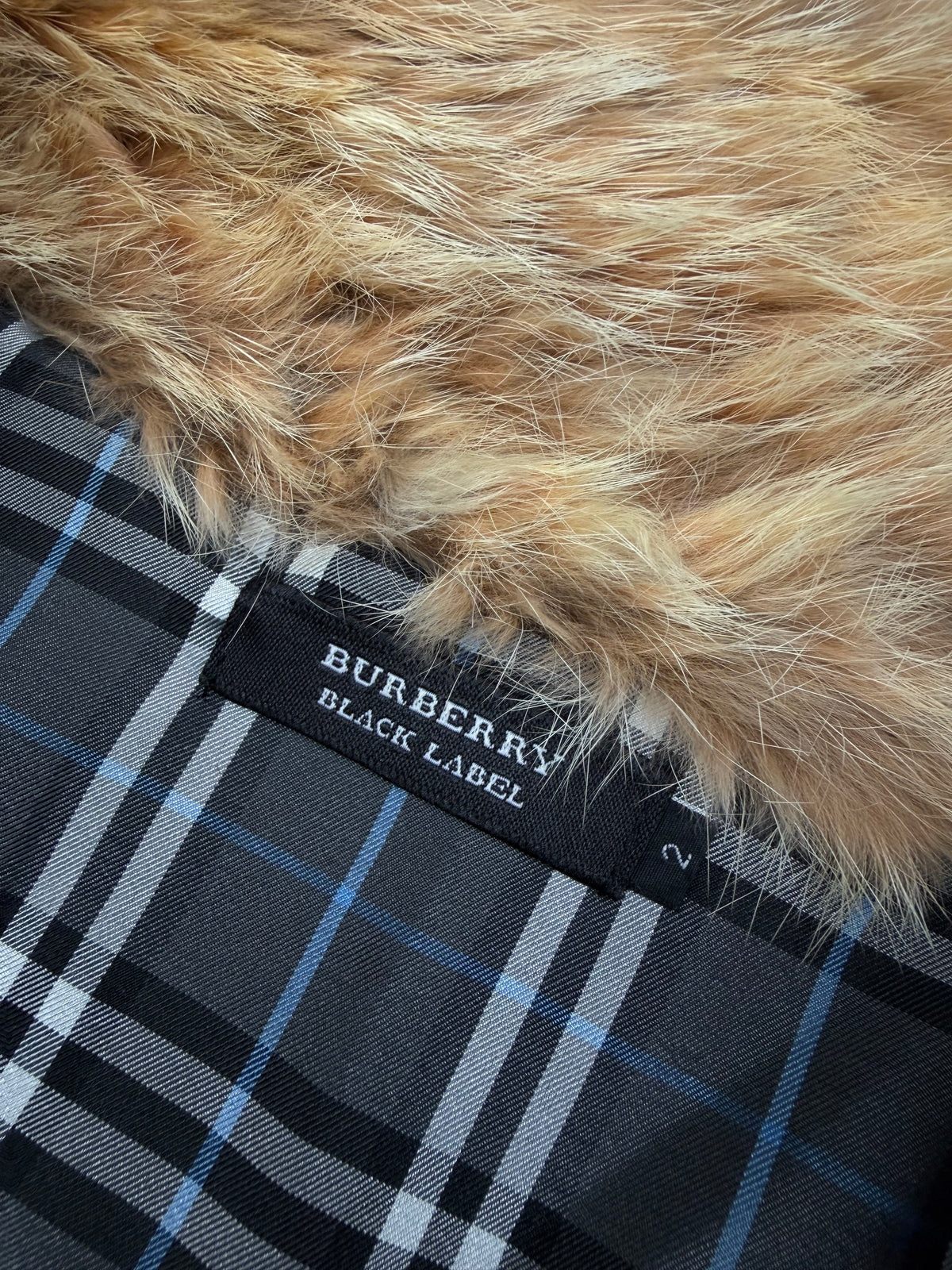 vintage Burberry Black Label sweatjacket {M}