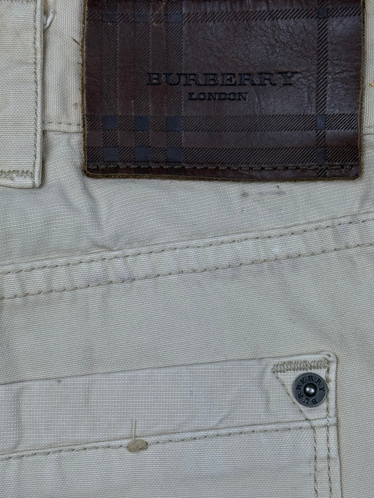 vintage Burberry jeans {L}
