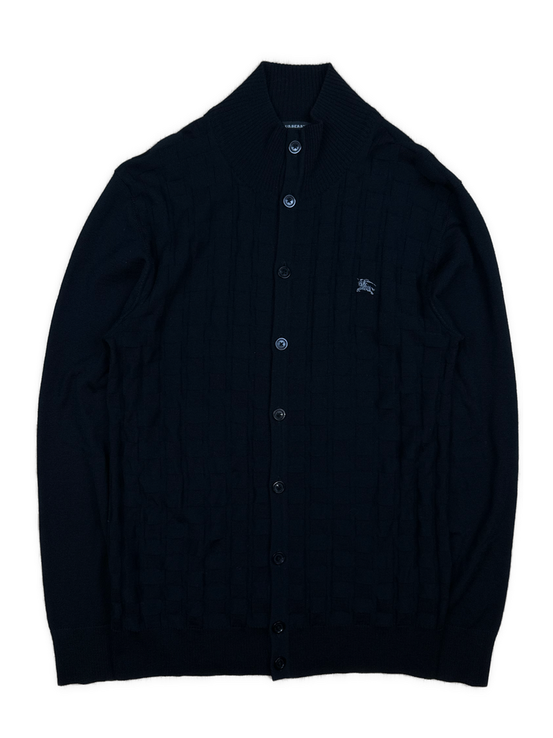 vintage Burberry Black Label cardigan {S}