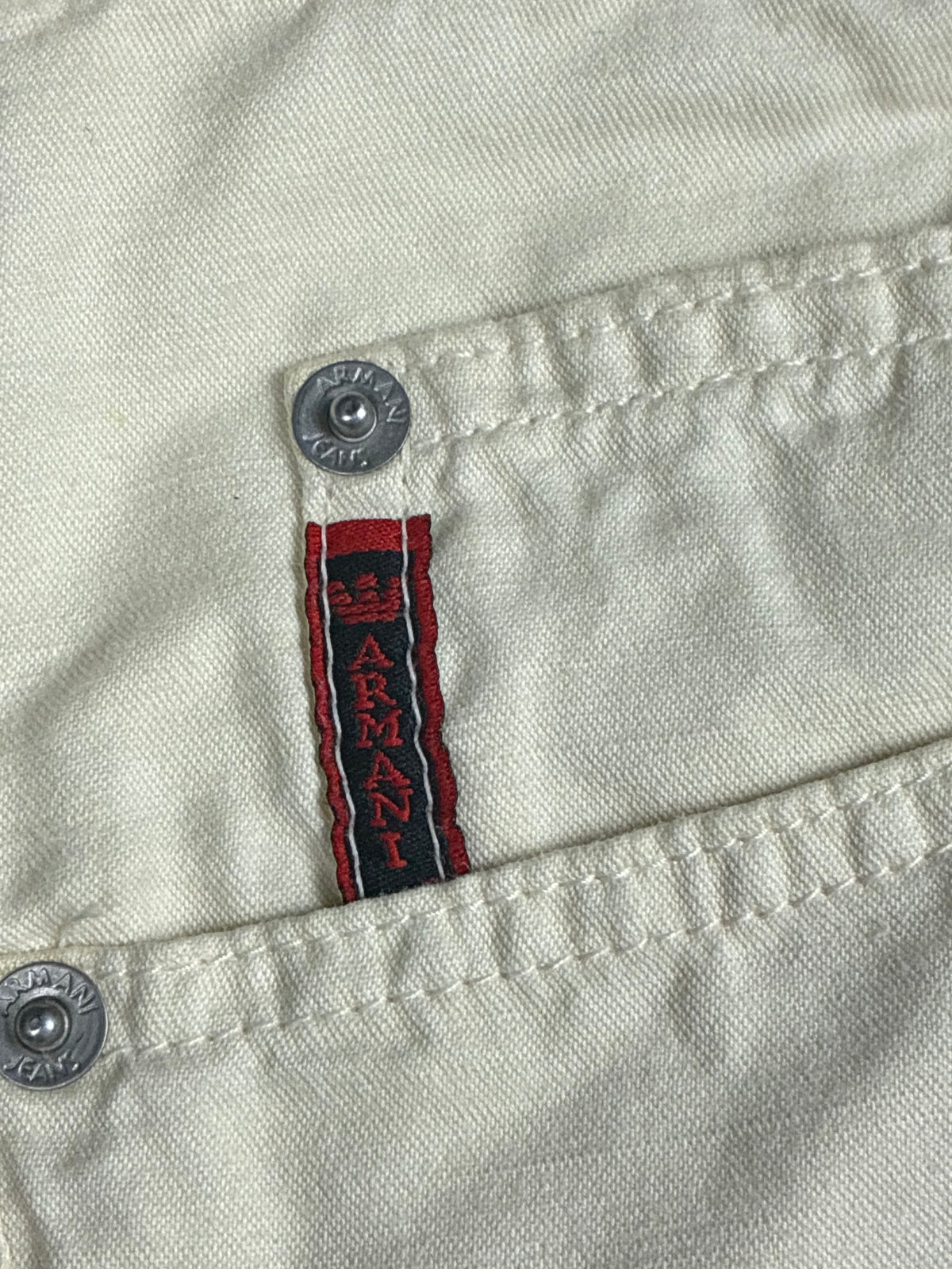 vintage Armani jeans {L}