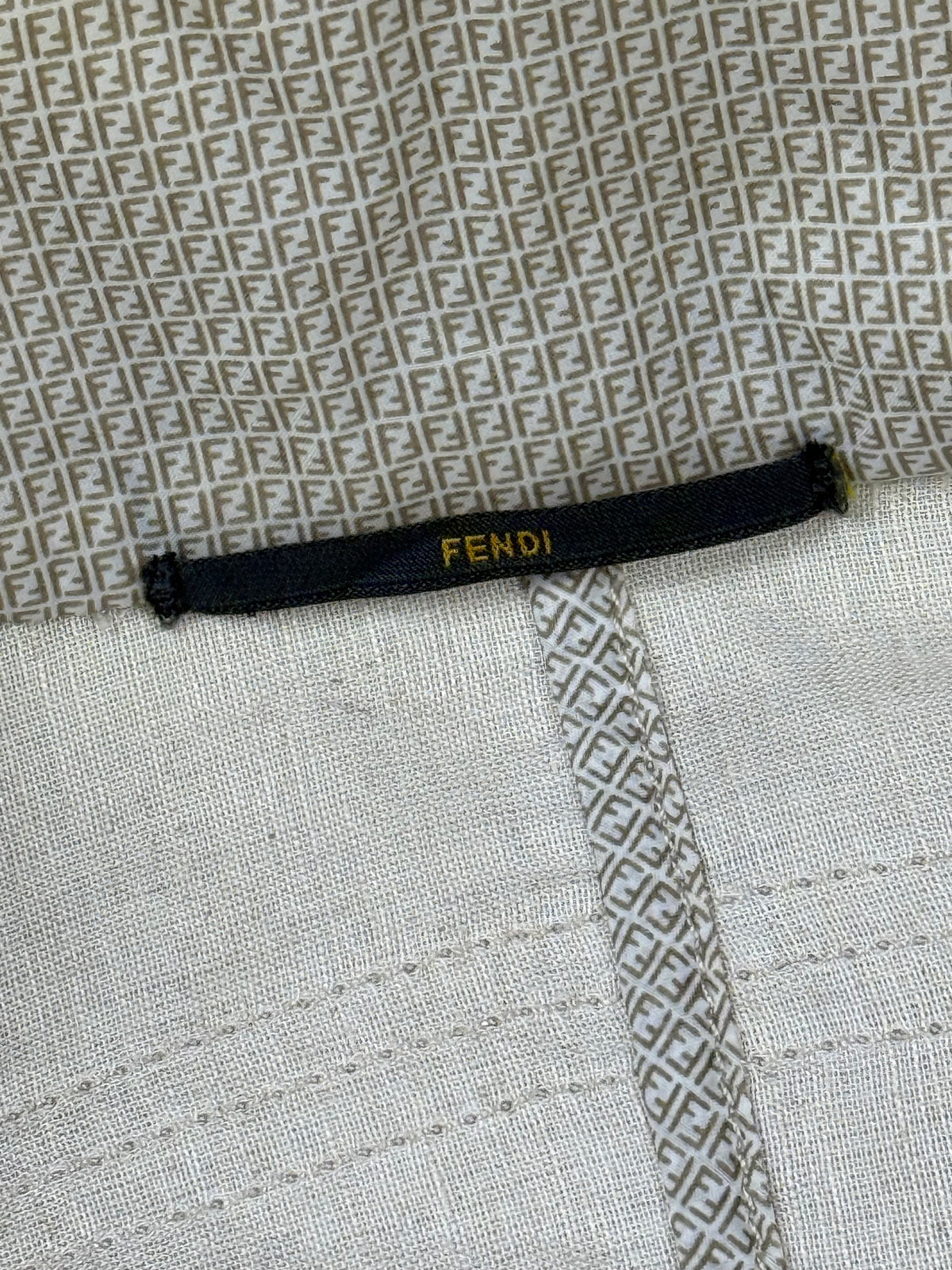 vintage Fendi monogram windbreaker {S}