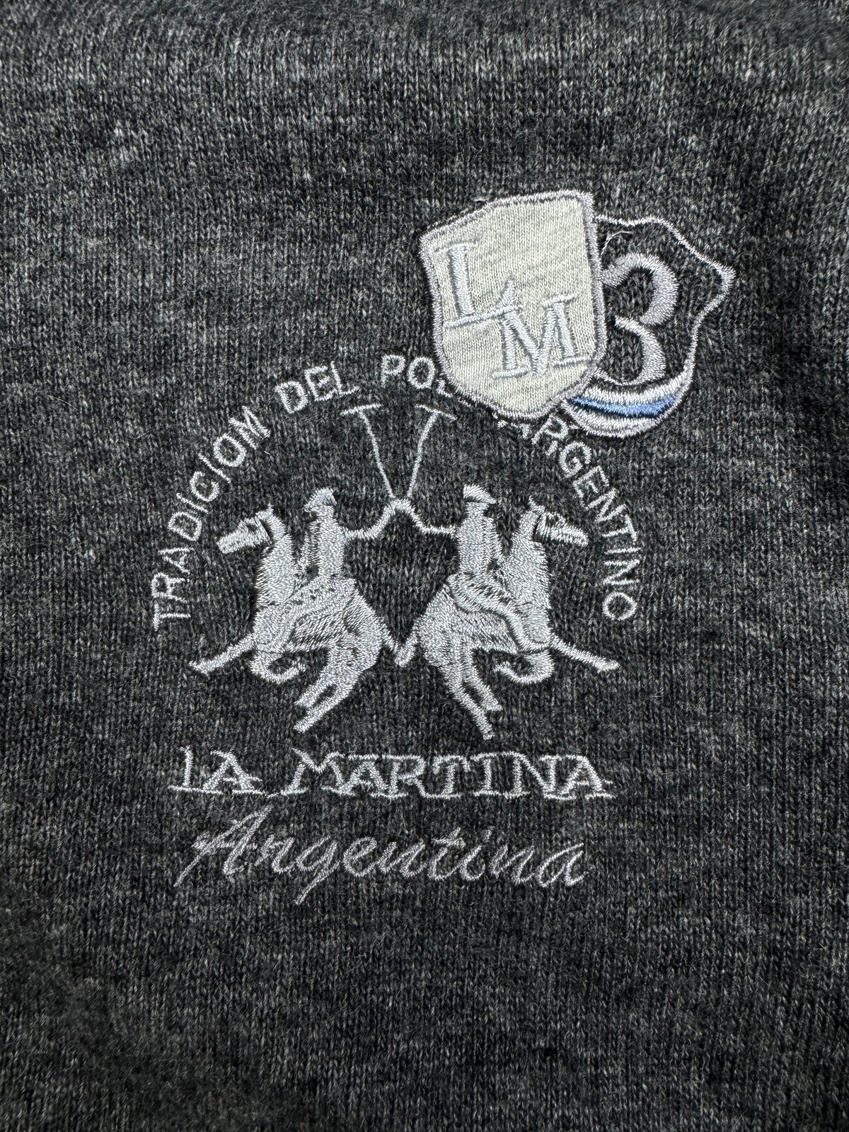 vintage La Martina sweatjacket {S}