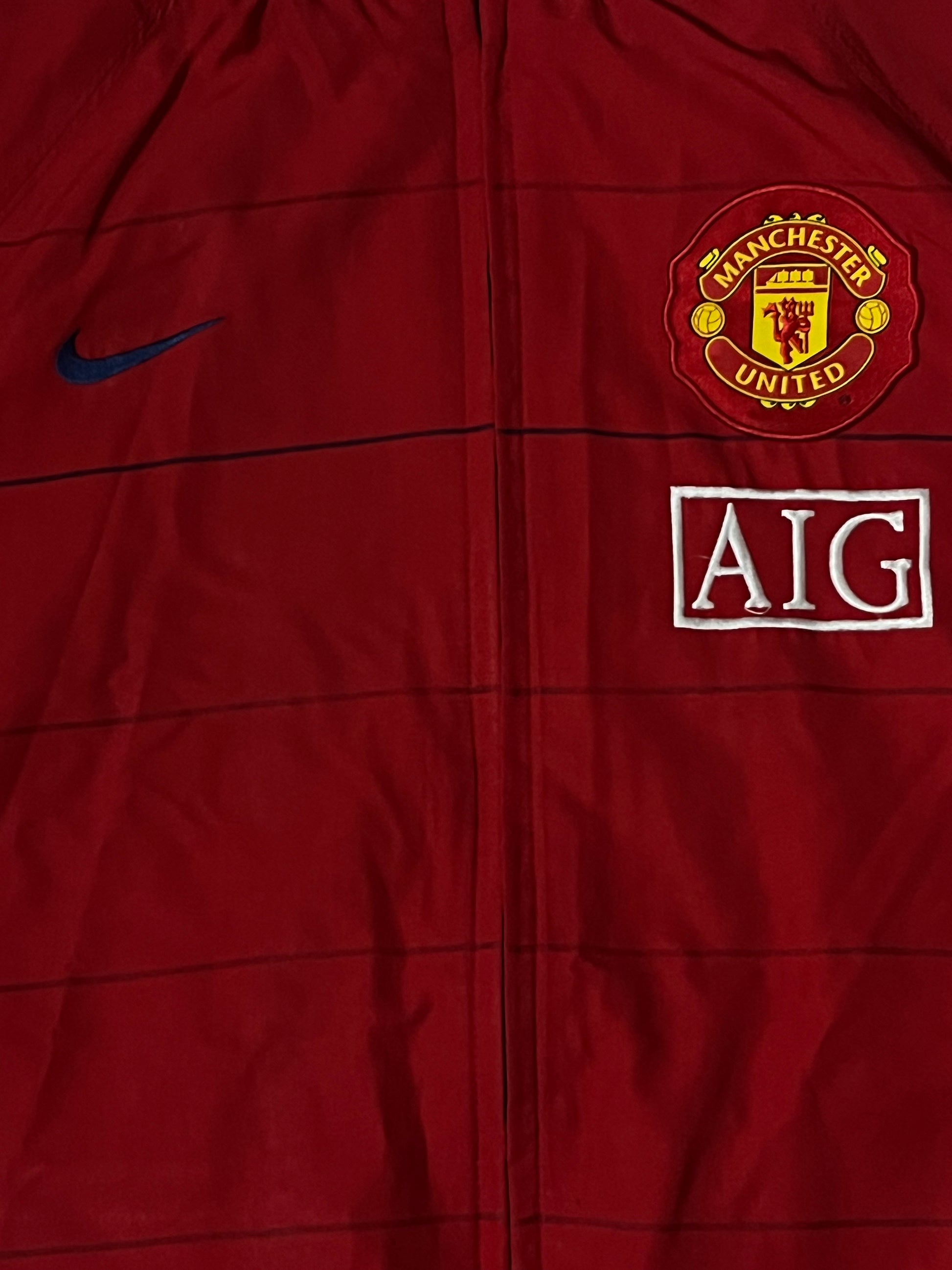 vintage Nike Manchester United windbreaker {L}