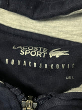 Load image into Gallery viewer, navyblue Lacoste Nova Djokovic sweatjacket {M}
