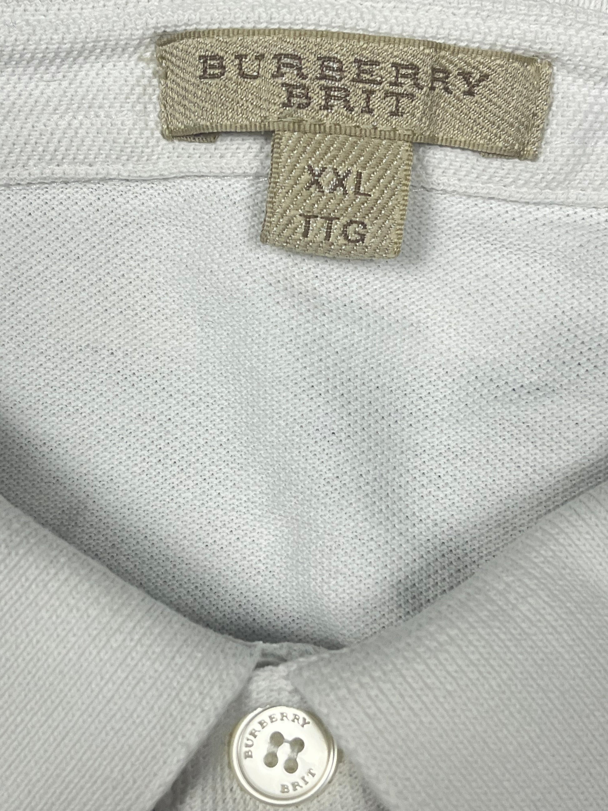 vintage Burberry polo {XXL}