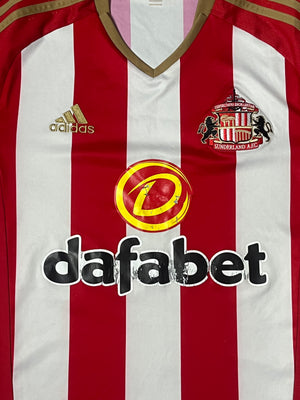 vintage Adidas Fc Sunderland 2016-2017 home jersey {S}