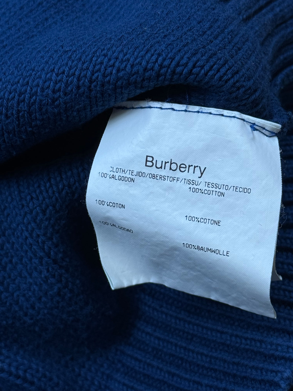 vintage Burberry sweatjacket {S}