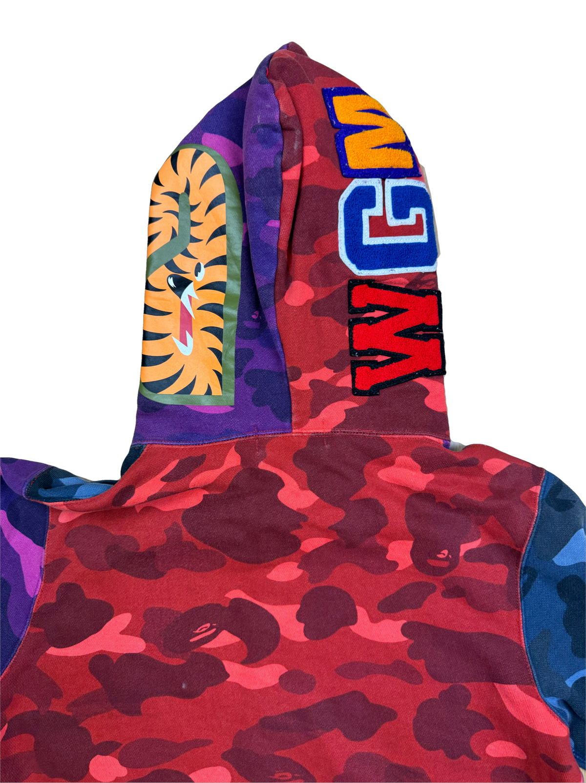 vintage BAPE a bathing ape shark fullzipper