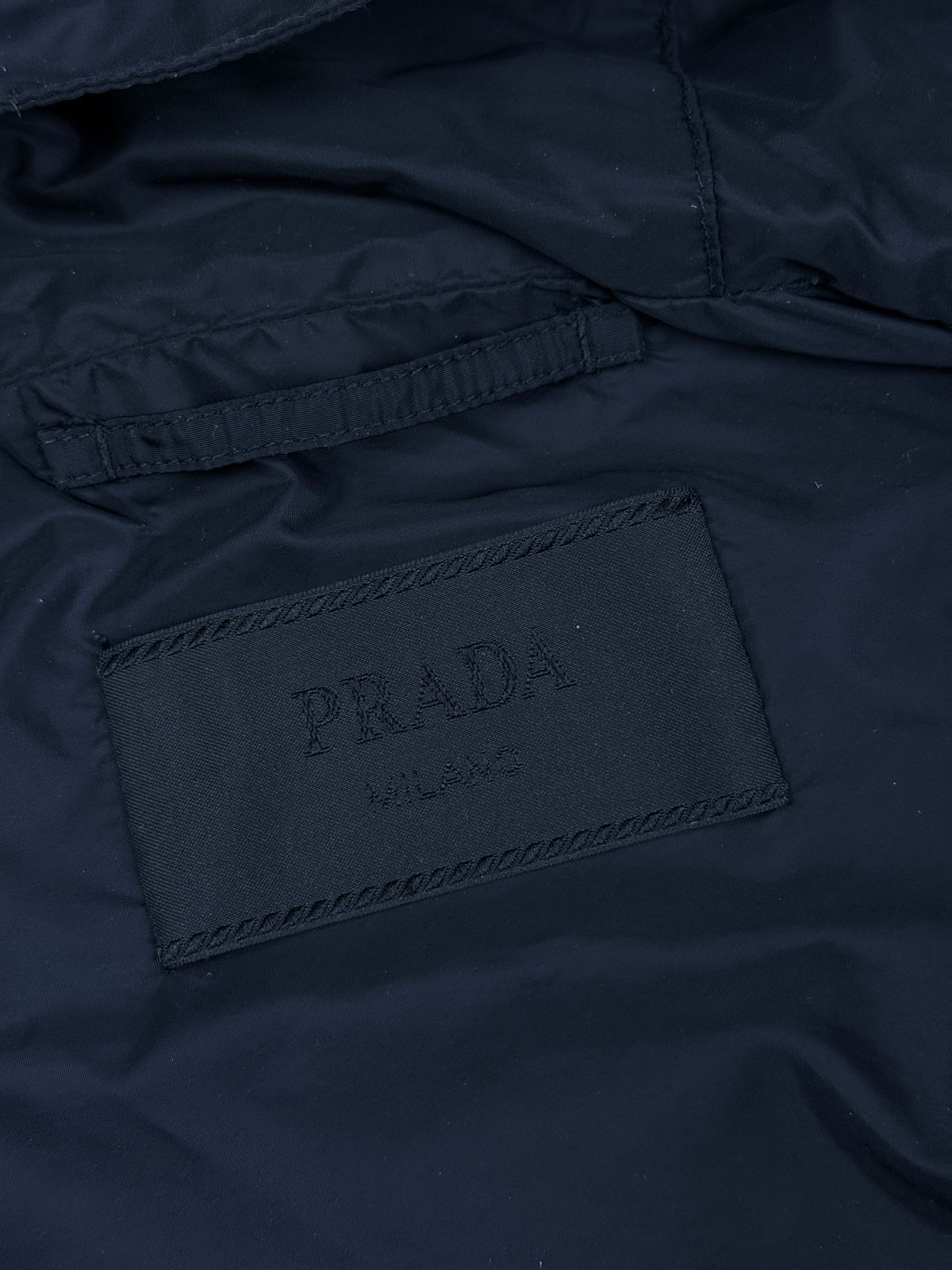black Prada windbreaker {XL}
