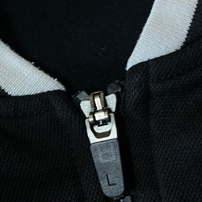black Lacoste trackjacket {L}