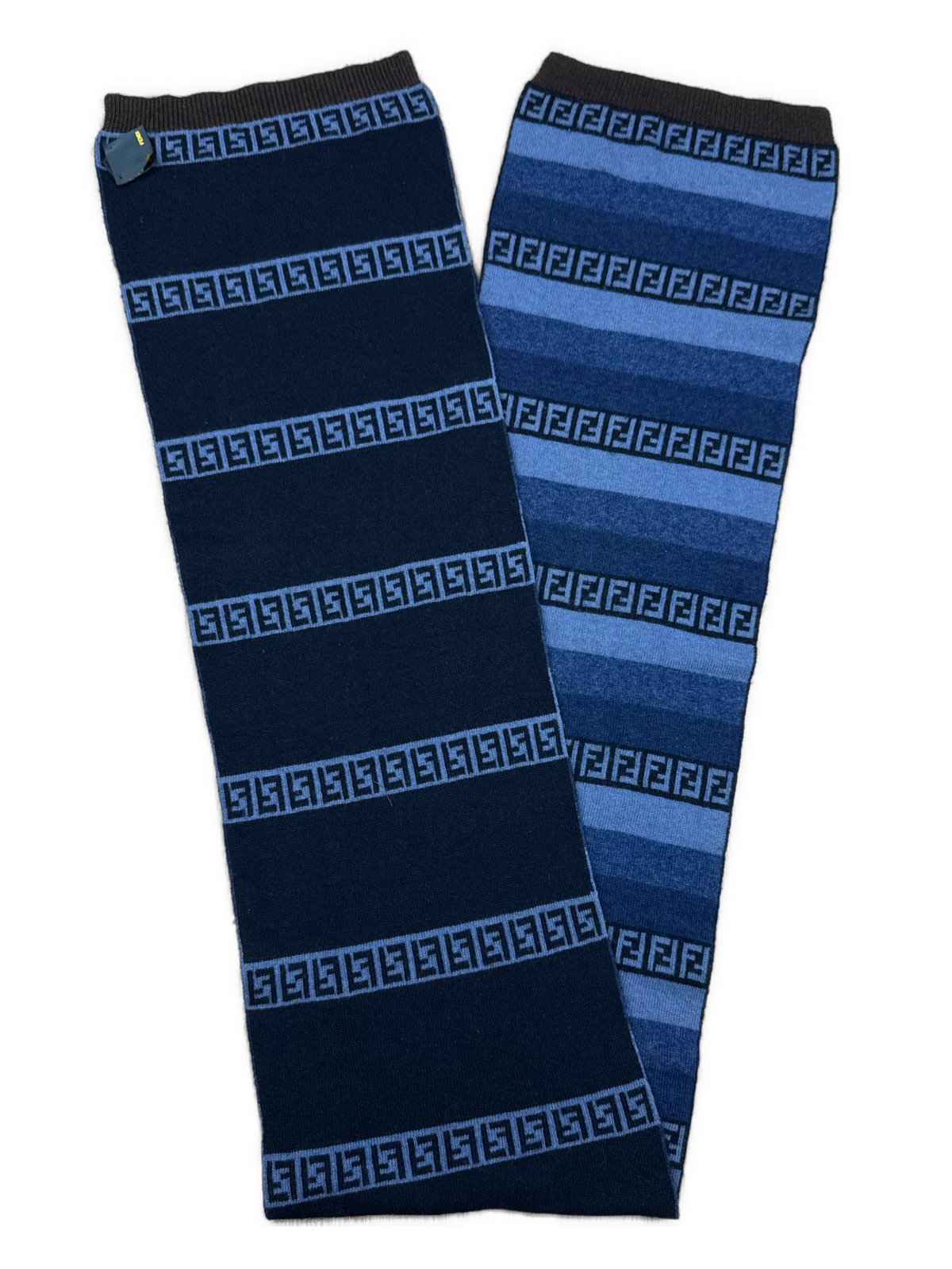 vintage navyblue Fendi scarf