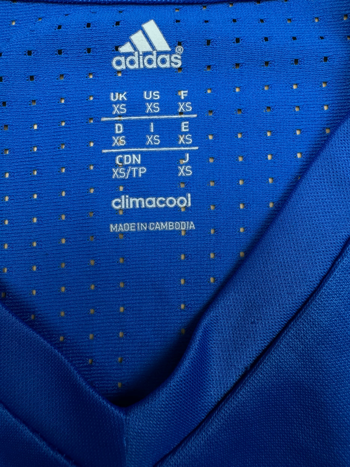 navyblue Adidas Fenerbache trainingjersey {XS}