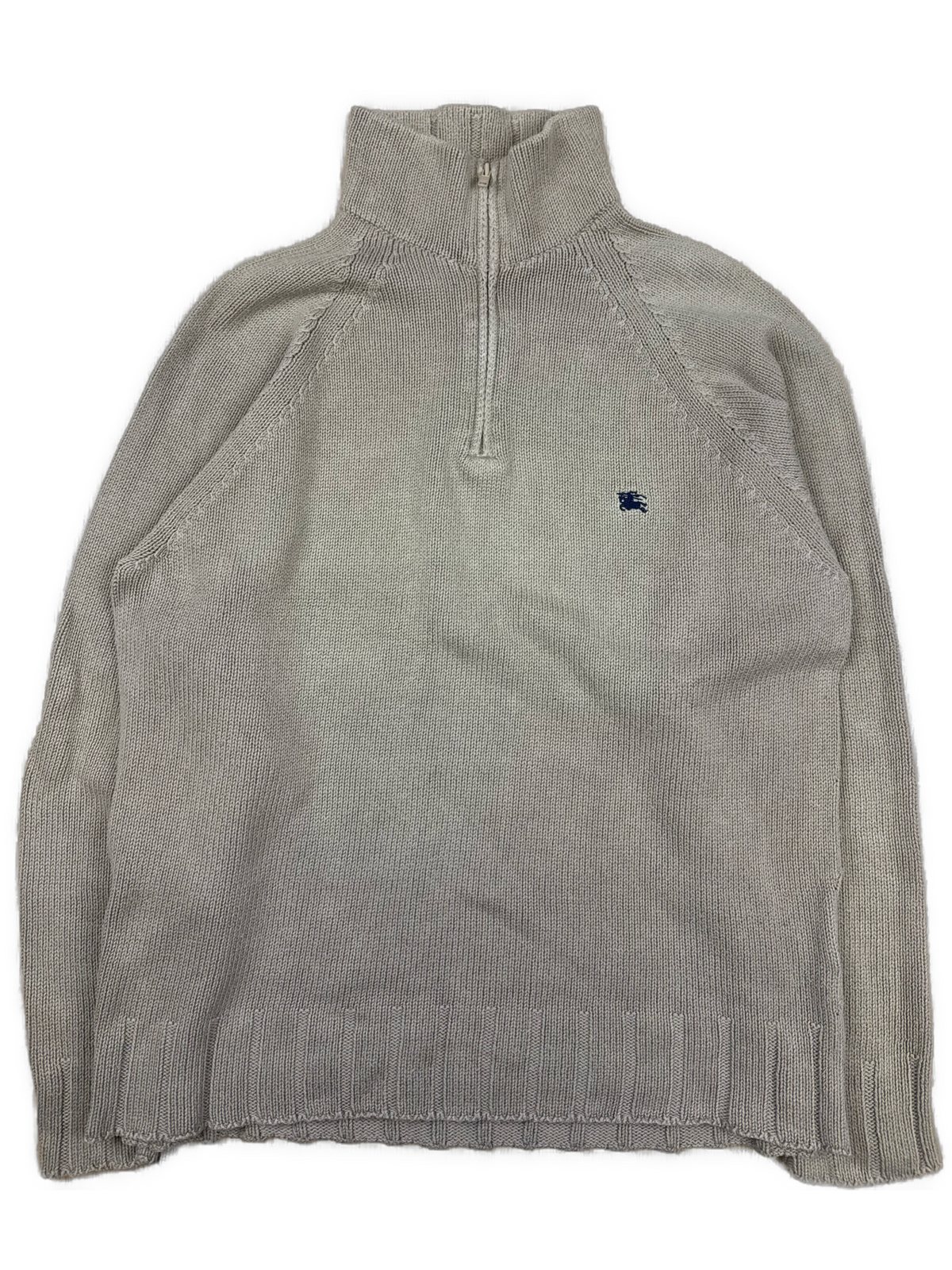 vintage Burberry quarterzip {M}
