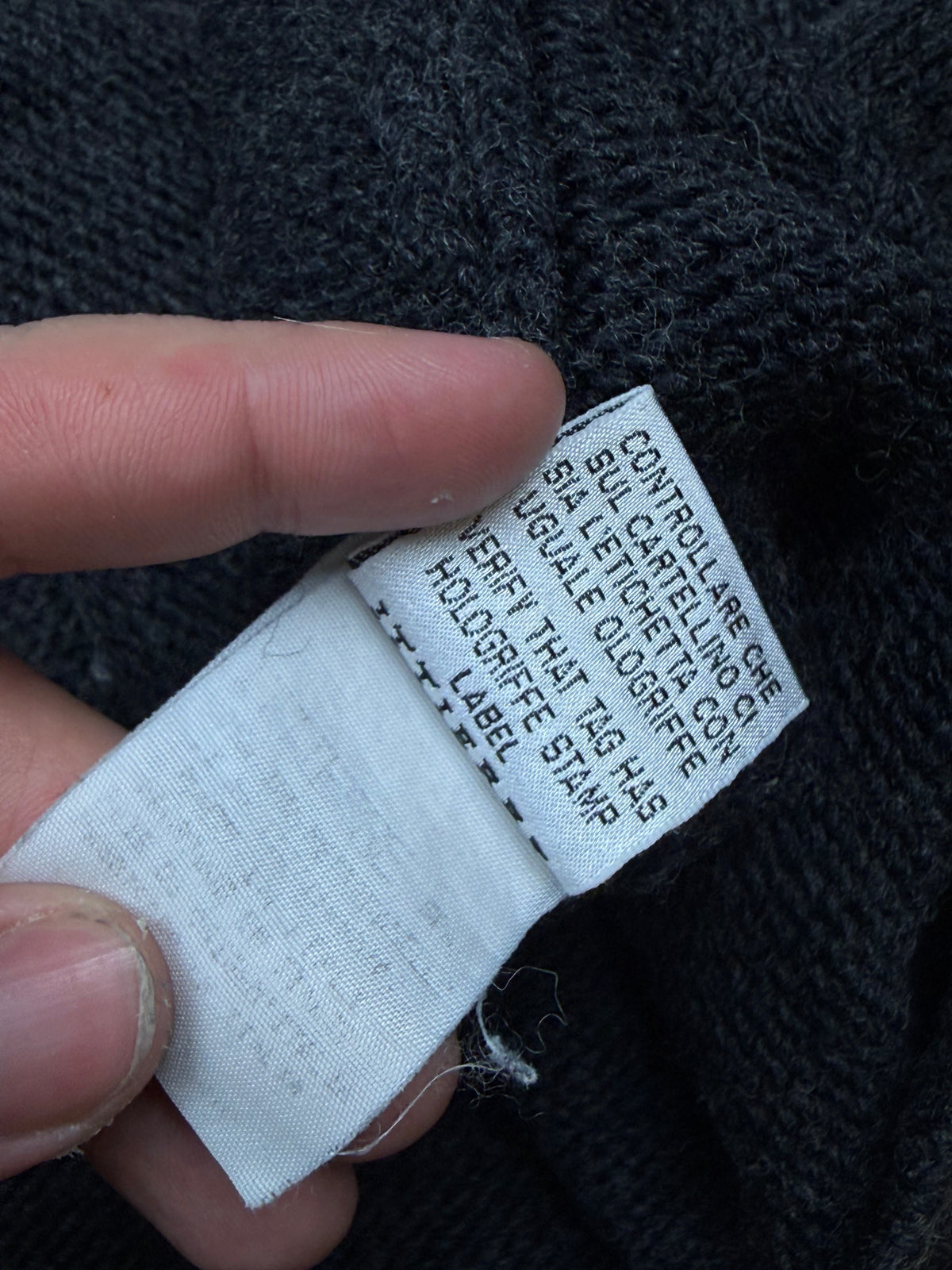 vintage Dolce & Gabbana knittedsweater {XL}
