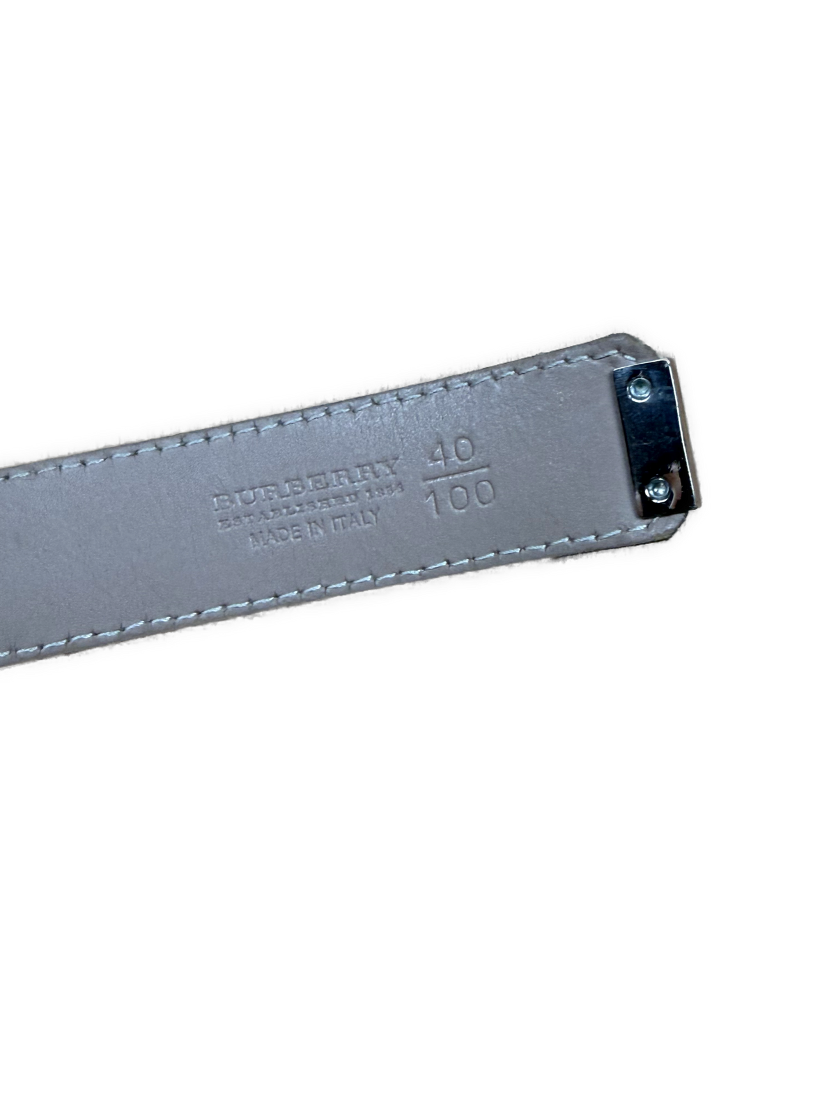 vintage Burberry belt