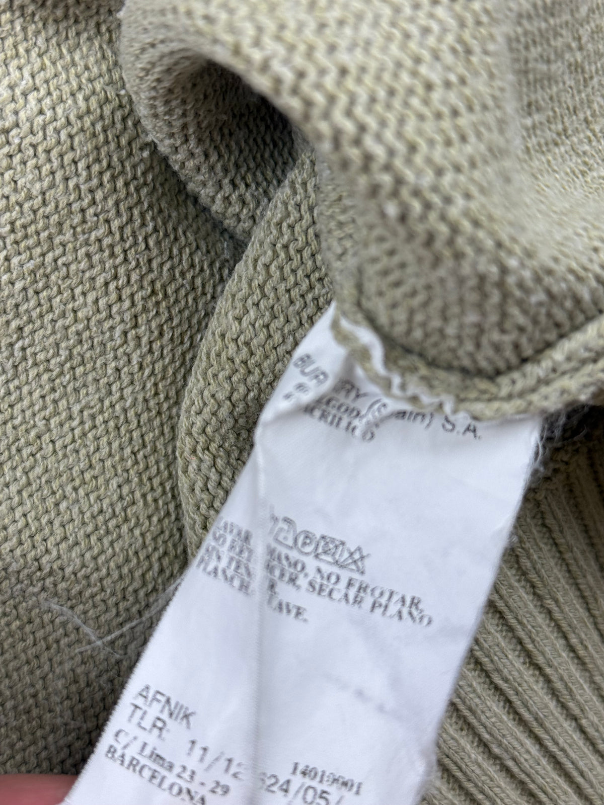 vintage Burberry knittedsweater {M}