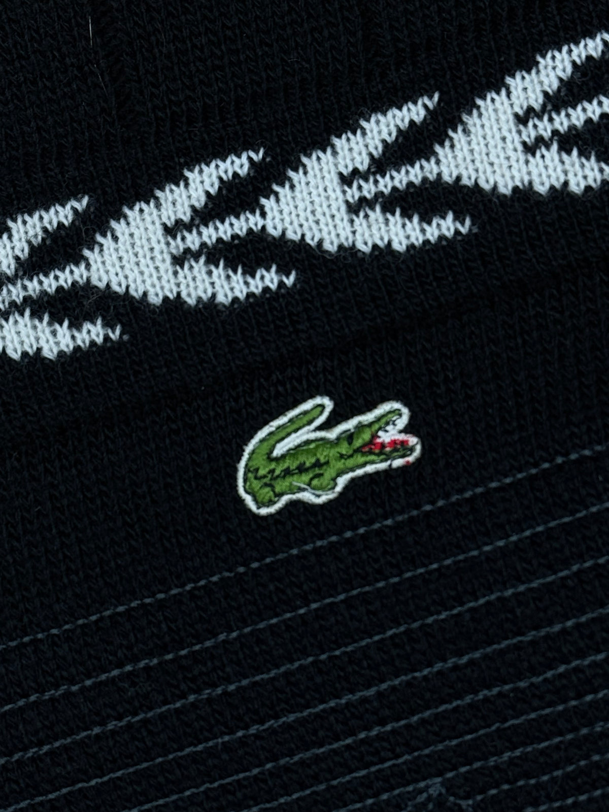 vintage Lacoste knittedsweater {M}