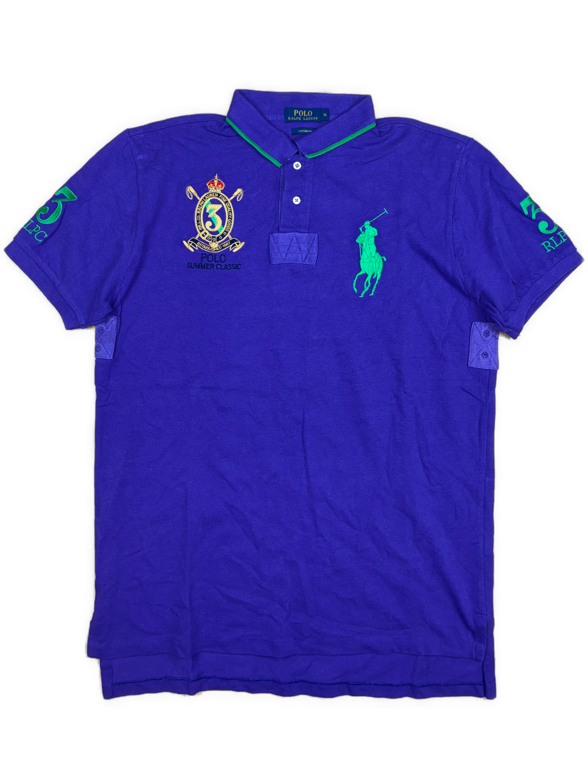 vintage purple Polo Ralph Lauren polo {XL}