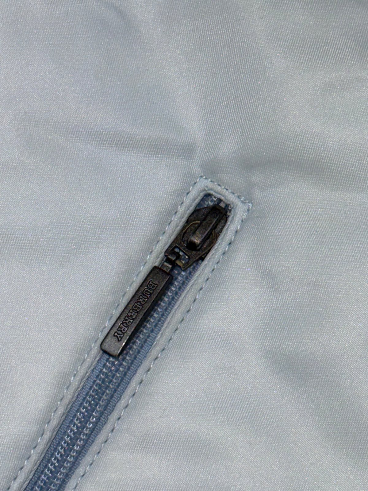 vintage babyblue Burberry vest
