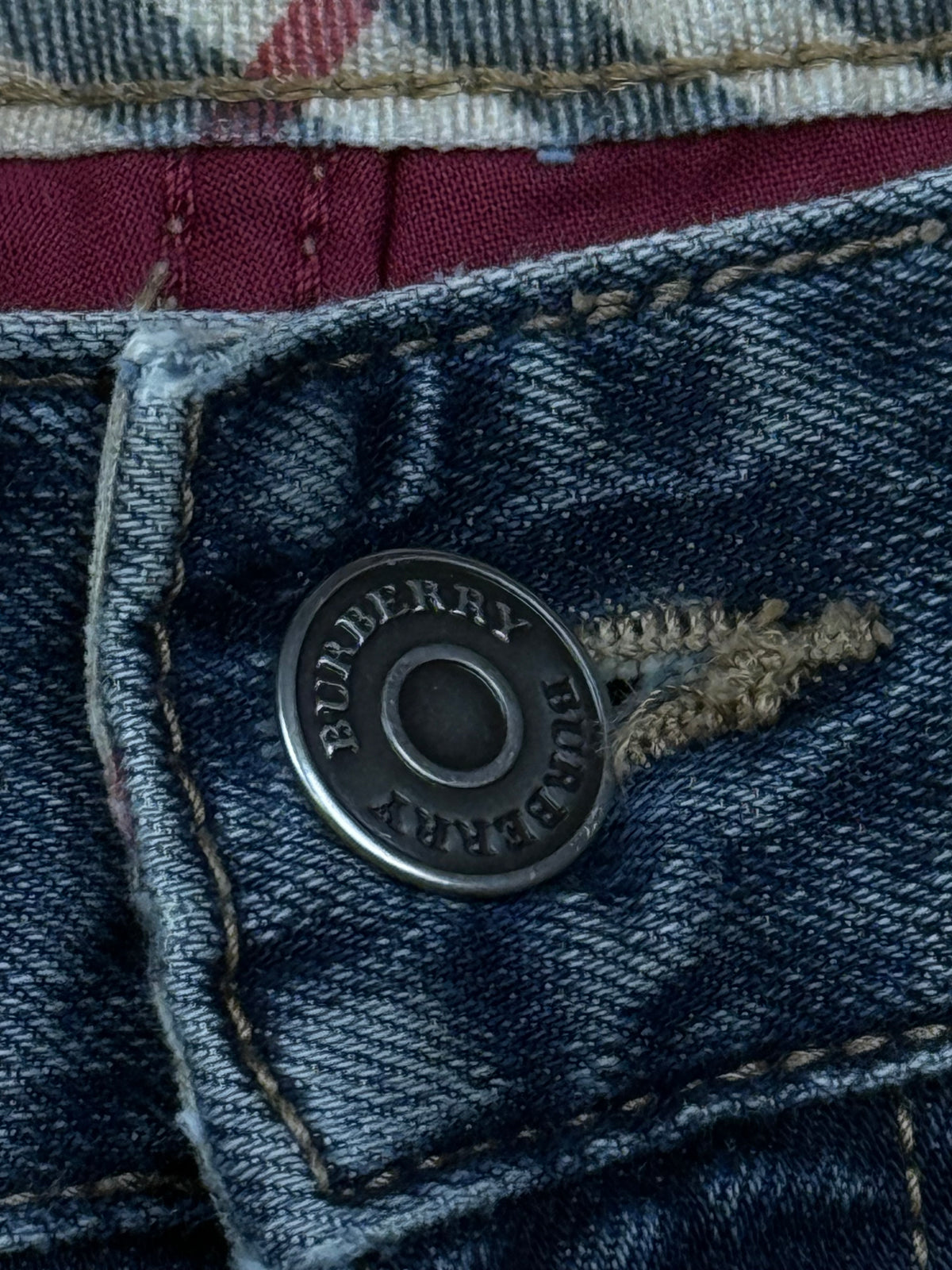 vintage Burberry jeans