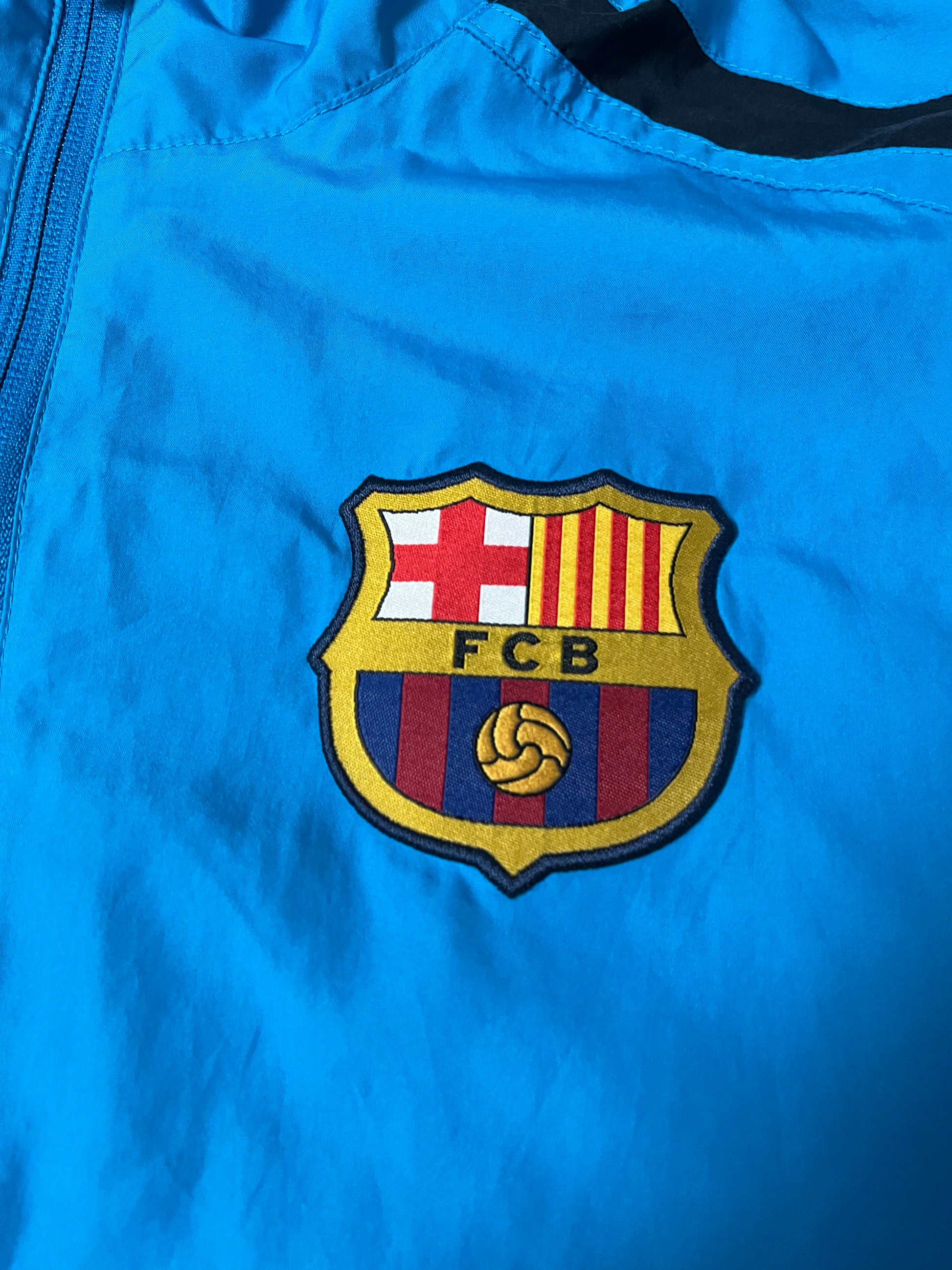 vintage Nike Fc Barcelona windbreaker {S}