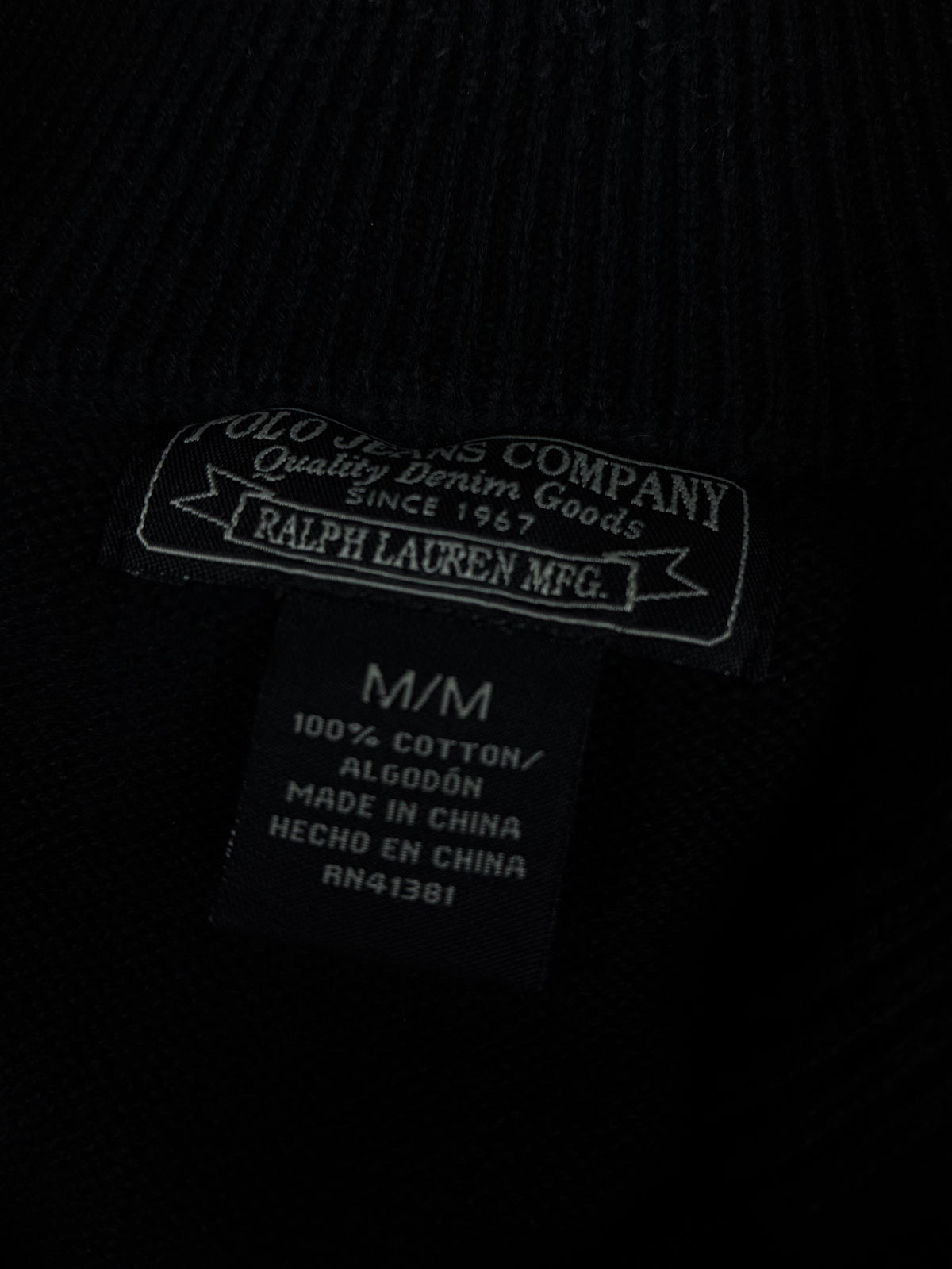 vintage Polo Ralph Lauren quarterzip {M}