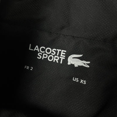 black/white Lacoste windbreaker {XS}