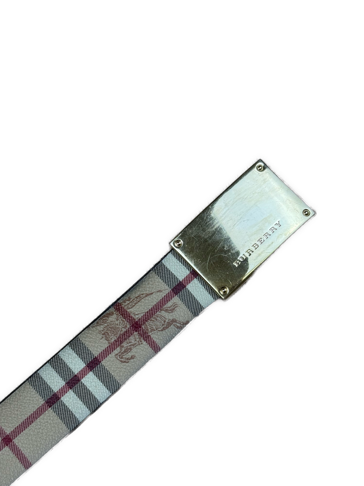 vintage Burberry belt