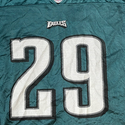 vintage Reebok EAGLES HUNT29 Americanfootball jersey NFL {XL}